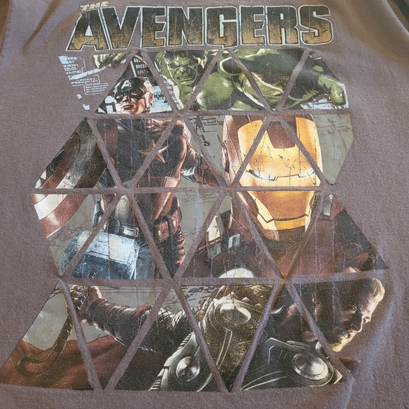 MAD Engine Gray Avengers Short Sleeve Tee - Picture 6 of 6